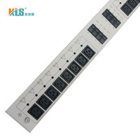 PDU intelligente contrôlée à distance IP unité de distribution d'alimentation réseau 24 voies 125A Protection de sortie PDU intelligente 24 voies 125A