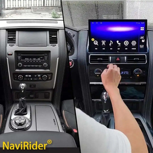 หน้าจอ Android 14 สำหรับ Nissan Armada Y62 Patrol QX80 QX56 ปี 2010-2022 ระบบนำทาง GPS Carplay วิทยุติดรถยนต์ เครื่องเล่นมัลติมีเดีย วิดีโอ - Product Image 2