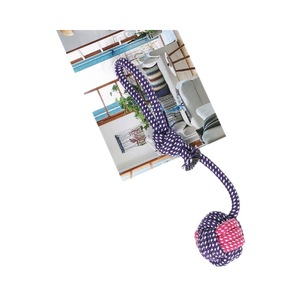 Juguete de Cuerda de Algodón para Mascotas, Juguete Masticable para Perros, Juego de Pelotas Interactivas, Juguetes de Cuerda de Tamaño Pequeño - Product Image 4