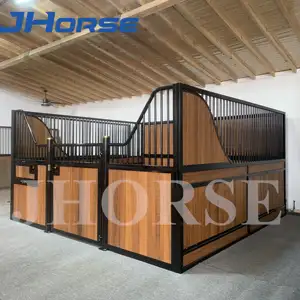 Porta stabile del cavallo d'acciaio del rifornimento della fabbrica di alta qualità portatile di legno di bambù da vendere