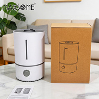 Diffuseur d'huiles essentielles aromatiques à bouton rotatif de grande capacité 4L, humidificateur d'air domestique