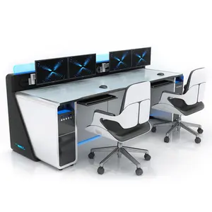 Factory Customized LED Command Center Monitoring Console Desk Conference Room Furniture Security Operations Tables Employee Desk