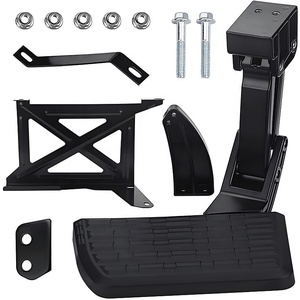 Escalón Retráctil de Acero para la Puerta Trasera de Camionetas 4x4, Escalón Lateral para la Caja de Carga, Apto para Camionetas Tundra 2014-2021, Pedal de Aluminio para la Caja - Product Image 5