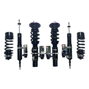 Nouveaux amortisseurs de compétition J-Plus pour E90 E92 2WD/4WD 32-Damping, réglage de la hauteur et des ressorts, acier noir, garantie 1 an - Product Image 1