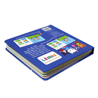 Livre d'histoires haptiques pour enfants aveugles, illustrations tactiles avec impression de texte en braille, 5-10 ans