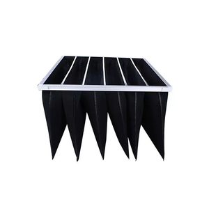 Tùy chỉnh G2 G4 M5 M6 F7 F8 F9 hiệu quả trung bình Than Hoạt Tính khung nhôm Túi Túi Bộ lọc không khí cho HVAC làm sạch phòng - Product Image 2