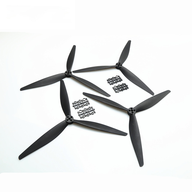 1Pair 2Pair 1308 13X8X3 13inch CW CCW 3 Blade Glass Fiber Nylon Propeller RC X-Class FPV Drone Multicopter DIY Parts