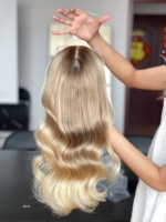 SHY Mini Crown Wig, Perruque Lace Front en Cheveux Humains Remy avec Raie Multi-directionnelle, Fabricant d'Emballages Marque Privée