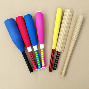 Juguetes OEM de fábrica de China para niños, juego de béisbol de tamaño personalizado, espuma de goma, espray color Murciélago y bola, para jugar al aire libre - Product Image 1