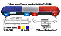 Barra de luces de advertencia LED DE EMERGENCIA ambulancia azul y roja de Venta caliente HS1012