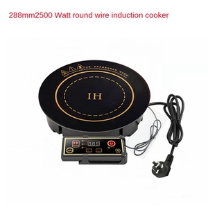 Estufa de olla de arcilla redonda con Control táctil eléctrica portátil Cocina infrarroja de calentamiento por inducción alimentada por batería para uso en cocina - Product Image 2