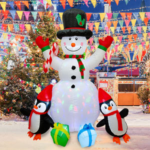 6ft Led Decor 1,8 m Air Model <span class=keywords><strong>Muñeco</strong></span> <span class=keywords><strong>de</strong></span> <span class=keywords><strong>nieve</strong></span> inflable soplado o pingüino Feliz Navidad Motivo al aire libre Silueta Figura Lig <span class=keywords><strong>muñeco</strong></span> <span class=keywords><strong>de</strong></span> <span class=keywords><strong>nieve</strong></span> - Product Image 5