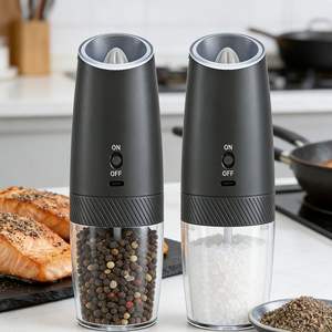 Molino Eléctrico Recargable Tipo C para Sal y Pimienta, Ideal para Barbacoas al Aire Libre - Product Image 3