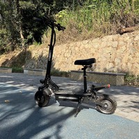 Scooter électrique pliable tout-terrain puissant pour adulte