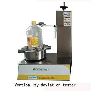เครื่องทดสอบการเบี่ยงเบนแกนแนวตั้งคุณภาพสูงสำหรับภาชนะบรรจุขวดหลากหลายประเภท - Product Image 4