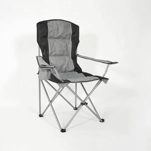 Chaise pliante en métal de haute qualité - Portable et durable pour la plage, la randonnée, la pêche, les dîners, le camping, les voyages, les pique-niques et la salle de sport - Product Image 2