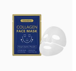 Mascarilla de colágeno que hidrata y suaviza suavemente la piel del rostro, ilumina y humecta para el cuidado diario de la piel. - Product Image 1
