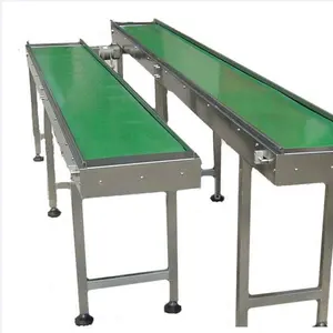 Belt Conveyor Pvc Assembly Line PVC Belt Conveyor System For Food