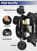 Sac de poitrine pour homme et femme, léger, utilitaire, pour la course à pied, avec porte-téléphone, sac de sport de voyage