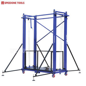 3M <span class=keywords><strong>5M</strong></span> 6M 8M giàn giáo điện nâng tự động có thể gập lại giàn giáo di động dây Nâng Nền tảng cho nhà hàng xây dựng - Product Image 5