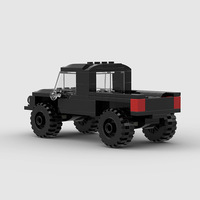 Compatible avec les briques de marque, petites pièces, voiture de course, camion, MOC, jouets éducatifs à assembler soi-même, blocs de construction en plastique ABS