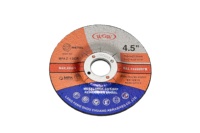 WGW 4.5 "Disque de coupe en métal 115x3x22mm, roue en oxyde de T42-Aluminum pour meuleuse d'angle, 80 m/s-Fabriqué en Chine