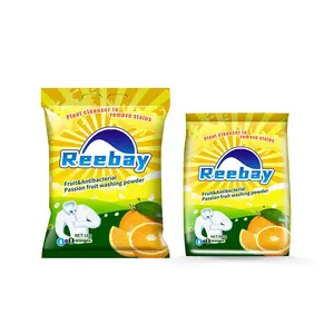 Reebay 250g 500g 1kg 3kg produsen OEM bubuk pencuci deterjen kualitas terbaik