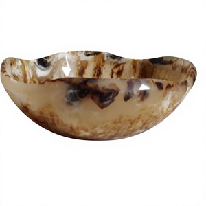 Tazón de Cuerno de Búfalo de Lujo, Pulido, Ecológico, Moderno y Personalizable, Hecho a Mano para Uso Decorativo y Funcional - Product Image 1