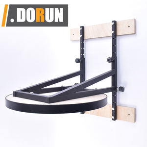Bolsa de plataforma de velocidad ajustable de alta resistencia, <span class=keywords><strong>Kit</strong></span> de 24 "+ bola de perforación de velocidad (10" x 7 "), altura ajustable, montaje en pared profesional - Product Image 1