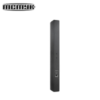 Système audio professionnel haute fidélité en bois, triple amplification de fréquence, 8 haut-parleurs, commande vocale USB, conférences, 90 dB