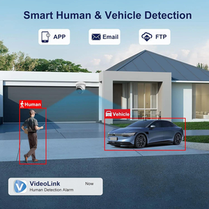 OEM 8MP Ai กล้อง IP ป้อมปืนกล้องวงจรปิดกลางแจ้งกล้องวงจรปิด F1.0 VCA MD 2.0สีแดงและสีฟ้าเต็มรูปแบบ130dB H.265 WDR + - Product Image 4