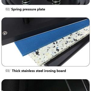 Máquina de Impresión por Sublimación para Camisetas, Prensa de Calor 220v 50Hz, Impresión por Transferencia de Calor para Gorras, Camisetas, Platos y Tazas - Product Image 6