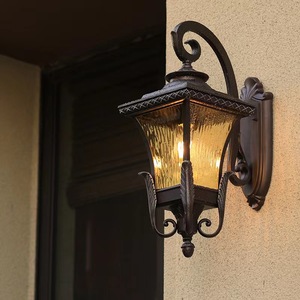 Lampe murale extérieure LED en alliage d'aluminium 3500K blanc chaud, étanche, verre trempé, lumière de jardin à fixation murale, garantie 10 ans - Product Image 3