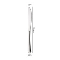 Couteaux à steak Laguiole tranchants légers Premium Passe au lave-vaisselle Set de cuillères en acier inoxydable Argenterie de restaurant