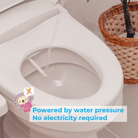 Articles sanitaires/Abattant de toilette bidet ERi Toileto PREMIUM Bidet non électrique Abattant de toilette bidet Couvercle de toilette Vente en gros de Thaïlande