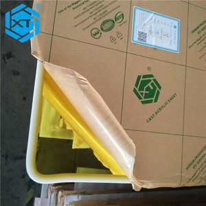 Jingxintao — <span class=keywords><strong>plaque</strong></span> de planche en <span class=keywords><strong>plastique</strong></span> <span class=keywords><strong>Opaque</strong></span>, fluorescente, néon, colorée, acrylique, jaune, rouge, bleu, vert - Product Image 1