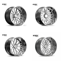 Ruedas Forjadas Cóncavas de China Forged Wheels Co. 24x14 26x14 28x16 30x16 8x165.1 8x170 8x180 Pulidas para Camionetas RAM 2500 RAM 3500