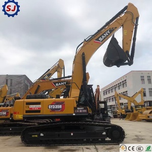 Used Sany SY335H Excavator Sany SY365 SY215 Second Hand Digger Low Working Hours <b>Large</b> Hydraulic Digger For Mining - Product Image 1