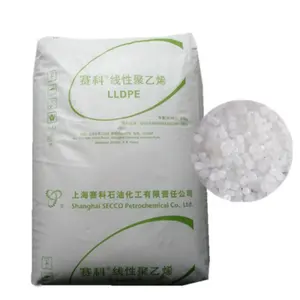 LLDPE en plastique brut LLDPE LL0209AA Particules Lldpe Haute Brillance Grade LLDPE Matériel Résine vierge/Granules Moulage par injection Film plastique