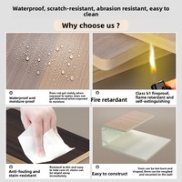 Paneles de Pared de PVC, Revestimiento Decorativo, Paneles de Techo Encastrables, Patrón de Grano de Madera, OEM, Moderno, para Hogar y Comercio