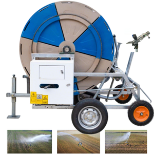 Arroseur à enrouleur de tuyau à entraînement hydraulique haute efficacité pour l'irrigation des terres agricoles avec une distribution uniforme de l'eau - Product Image 2