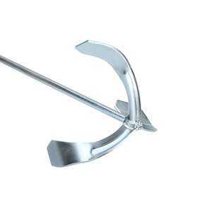 Cuchilla mezcladora de acero inoxidable para taladro, accesorio agitador de vástago recto - Product Image 4