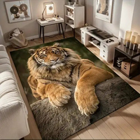Umweltfreundlicher 3D-Gedruckter Teppich Internationaler Handel Teppiche Schlingenflor-Teppiche Niedrigfloriger Bedruckter Wandteppich