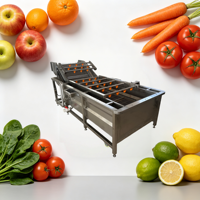 304 RVS luchtbel-wasmachine voor restaurantgebruik, multifunctioneel, 380V motor, geschikt voor landbouw, groente- en fruitverwerking