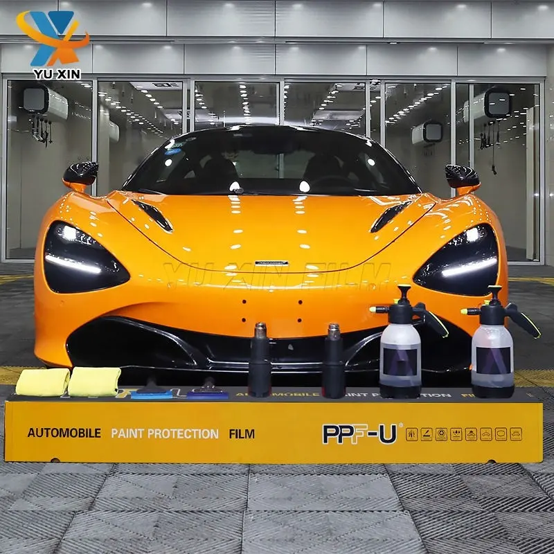 PPF-U bonne extensibilité auto-curative 60 pouces * 50Ft Tph-6.5Mil le film de protection de peinture