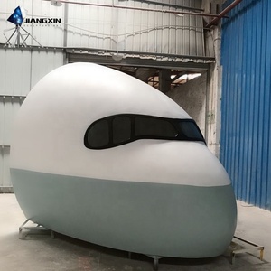 Scultura moderna della cabina di pilotaggio dell'aeroplano | Decorazione esterna/interna con Design personalizzato - Product Image 3