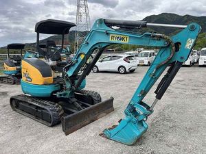 Excavatrice Kubota 85% neuve, modèle 2013, polyvalente, d'occasion, 3 tonnes, compacte, à rotation zéro, 100% d'origine japonaise, mini-pelle. - Product Image 5