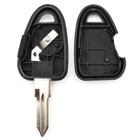 Carcasa de Llave con Botón Lateral GT10, Funda Protectora para Llave de Vehículo, Llave de Coche en Blanco