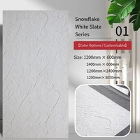 Revêtement mural flexible en pierre artificielle imitation ardoise 3 mm, moderne, pour extérieur et intérieur, imperméable, écologique, facile à découper et à installer