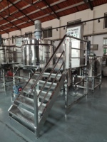 Machine à fabriquer du savon liquide 100-5000 L pour la vaisselle, cuve de mélange à double enveloppe en acier inoxydable 300 L